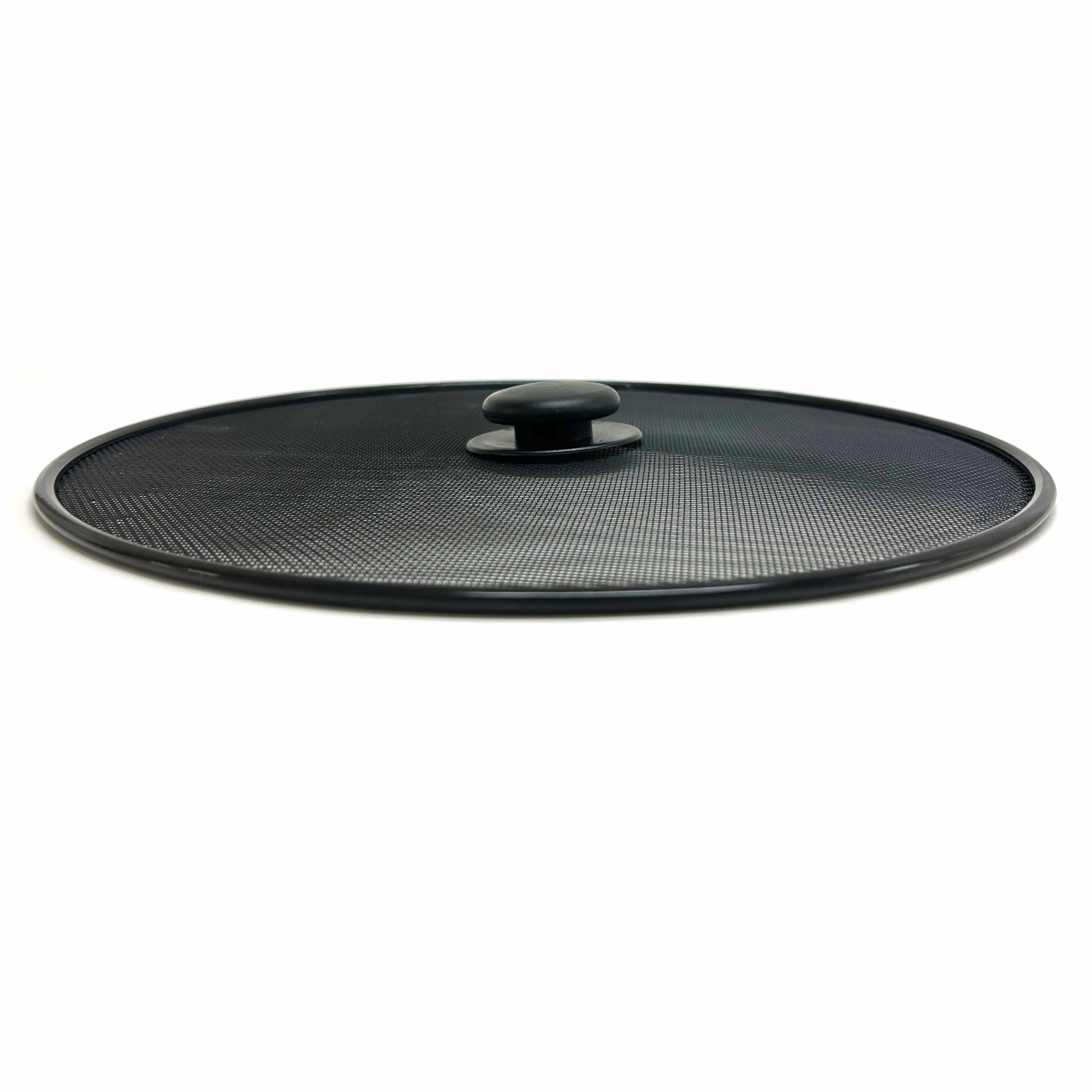 1 Mesh Splatter Screen Frying Pan Lid Cover 11" Popping Grease Guard Shield Knob