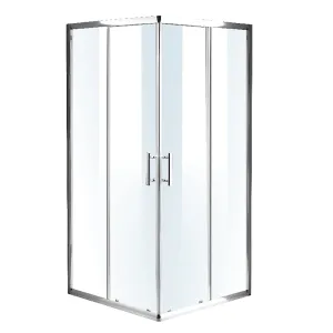 1200 x 900mm Sliding Door Nano Safety Glass Shower Screen By Della Francesca