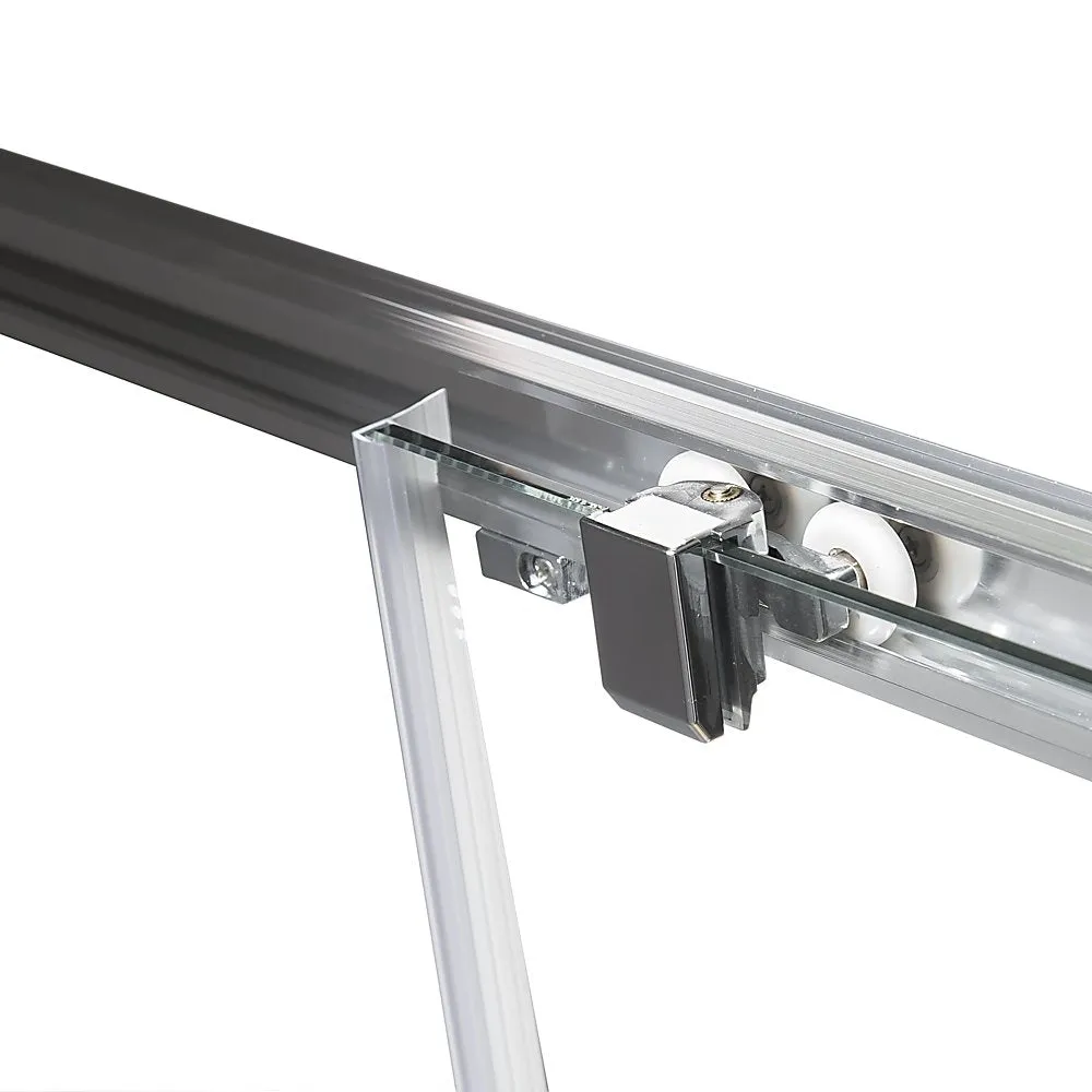 1200 x 900mm Sliding Door Nano Safety Glass Shower Screen By Della Francesca