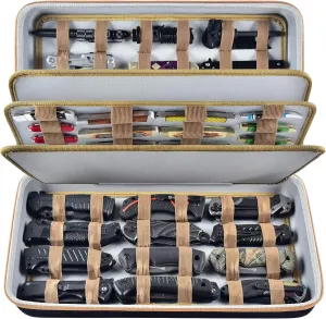 66 Pocket Knife Display Case Butterfly Knife Storage Box
