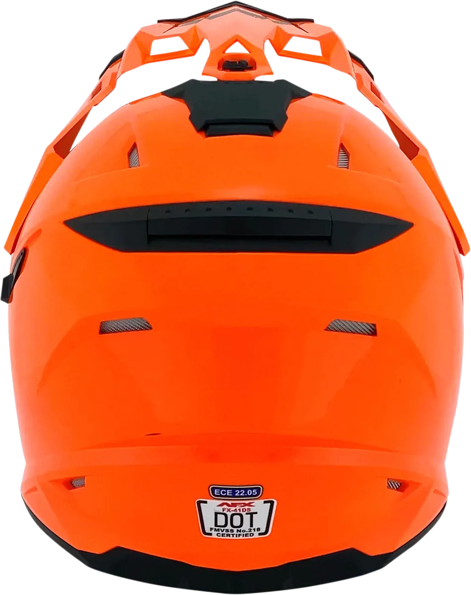 AFX FX-41DS Helmet - Safety Orange - XL 0110-3770