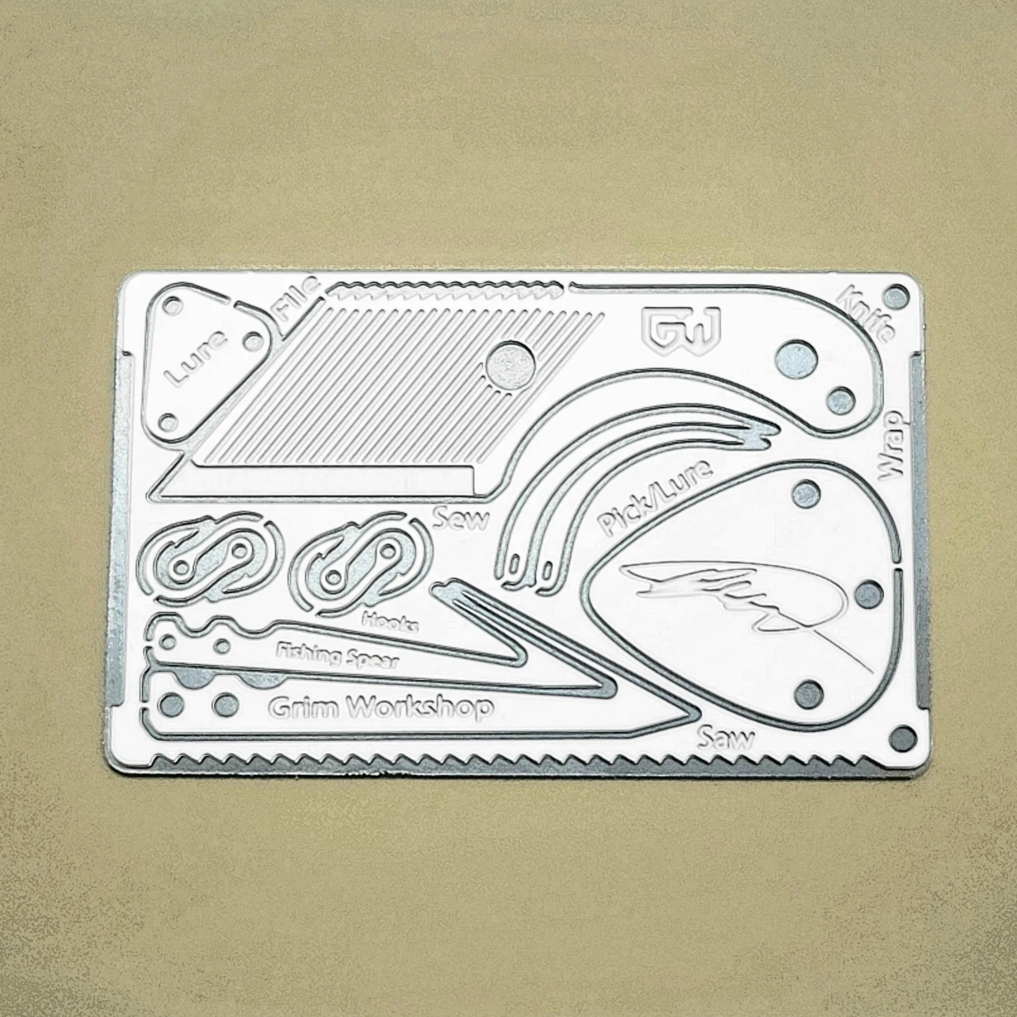Biko Wright Signature Survival Card