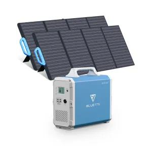 BLUETTI EB150   2*PV120/PV200 | 1000 Watt Generator