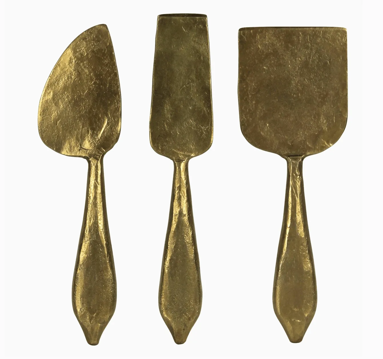 Cam Cheese Knives - Brass