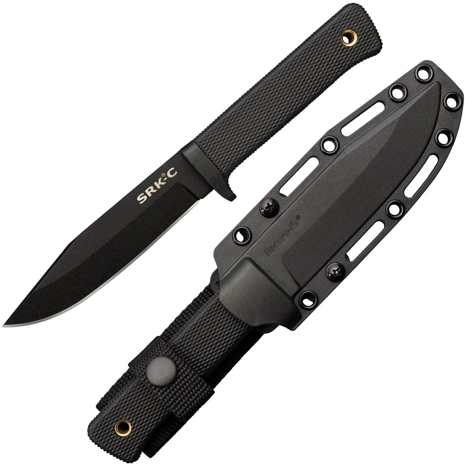 Cold Steel SRK Compact Fixed 5 in Blade Kray-Ex Handle