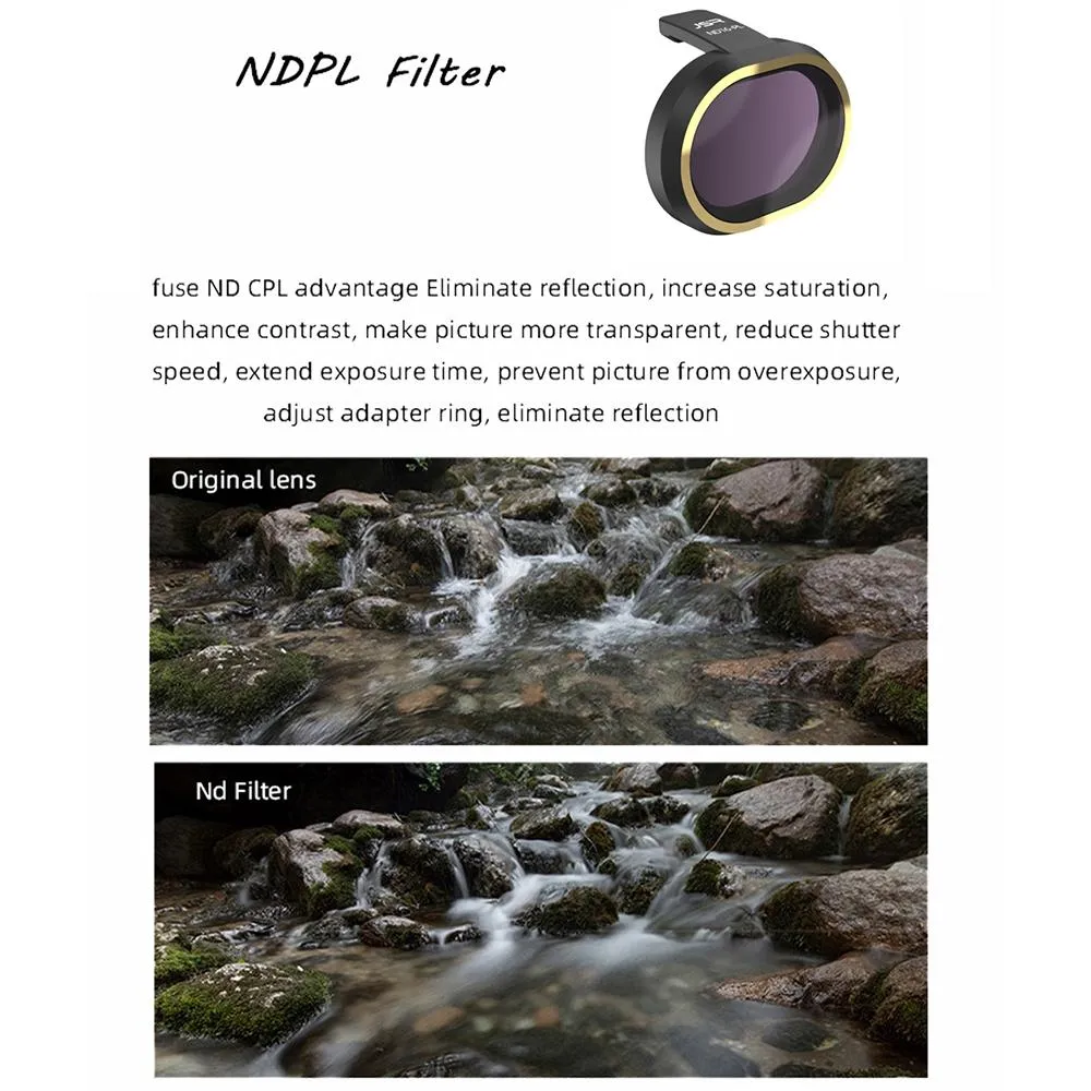 Complete Lens Filter Kit for Fimi X8 Mini Drone