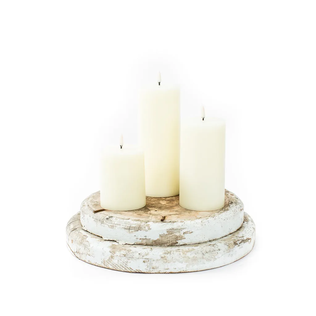 Flameless Pillar Candle (2 Colors)