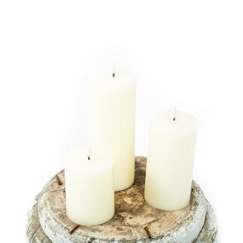 Flameless Pillar Candle (2 Colors)