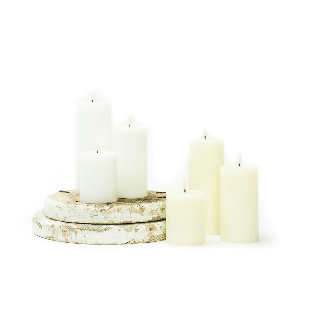Flameless Pillar Candle (2 Colors)
