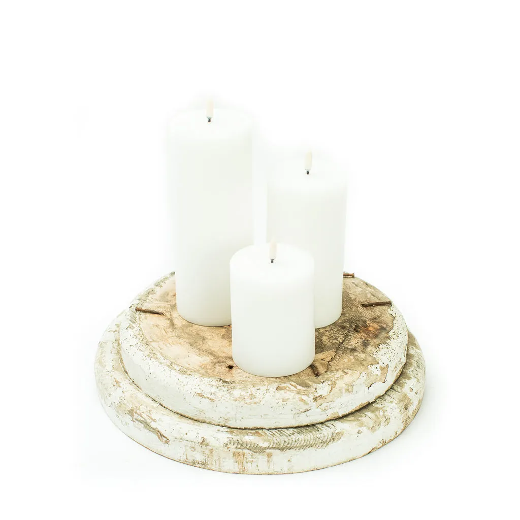 Flameless Pillar Candle (2 Colors)