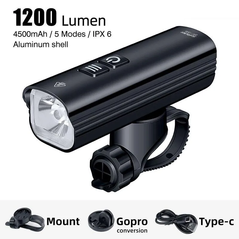 High-Powered Multi-Function Cycling Headlight