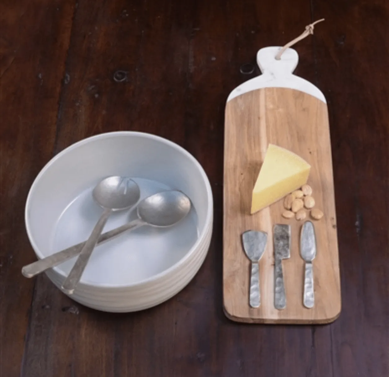 Ibsen Cheese Tools - Antique Silver