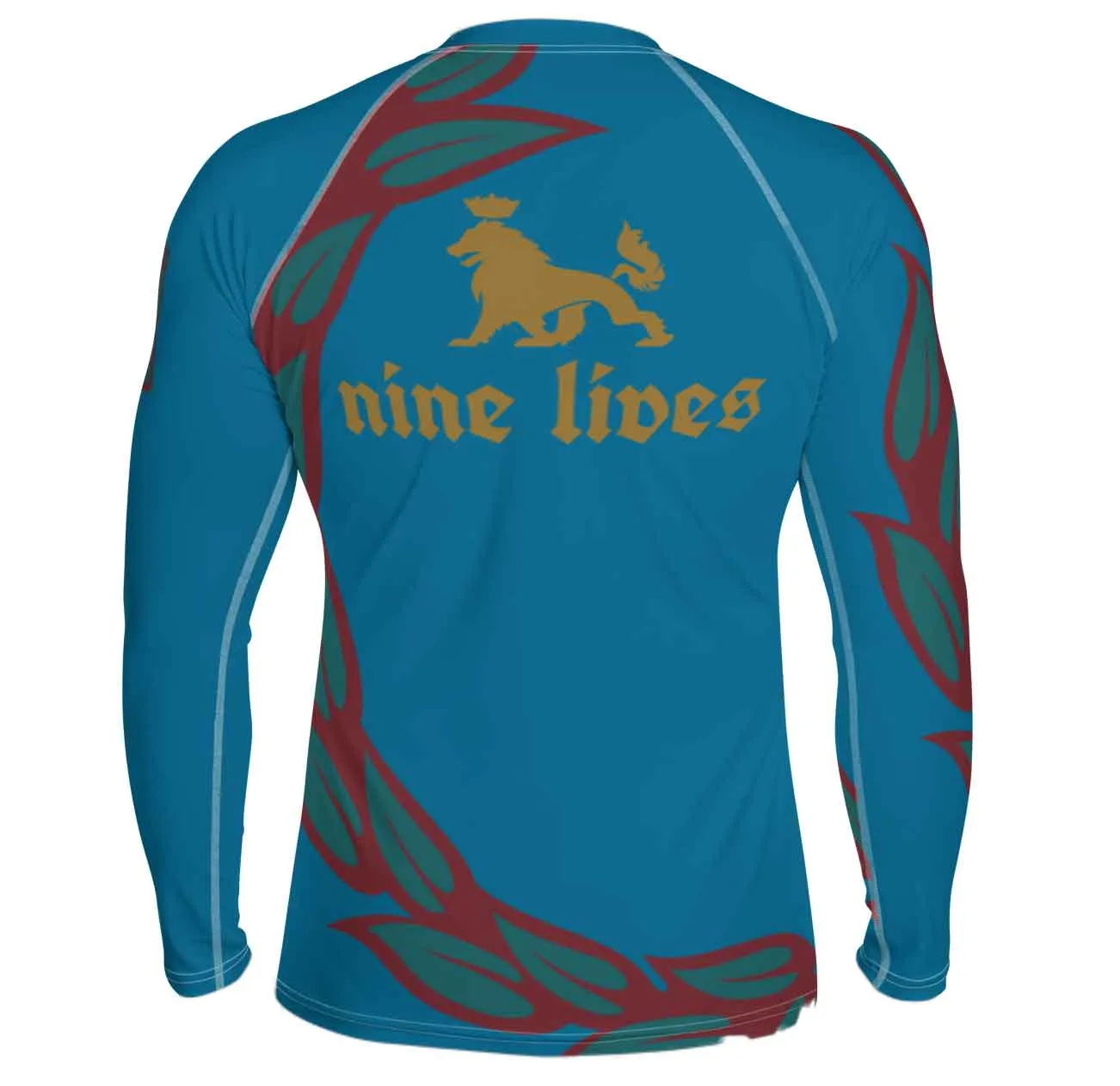 ICE COLD JIU JITSU Rashguard - Blue