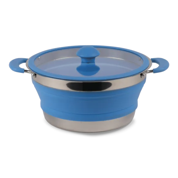 Kampa Folding Saucepan 3L BLUE