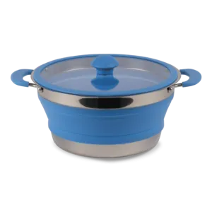 Kampa Folding Saucepan 3L BLUE