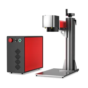 MP6969-80 - 80W MOPA FIBER LASER MARKING ENGRAVING MACHINE WITH 6.9" X 6.9" WORKING AREA