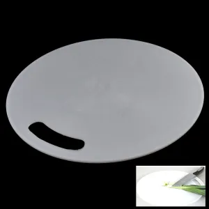 New Plastic Cutting Board Chopping Slicing 13.25" Round Kitchen Tool Cut Fruit !
