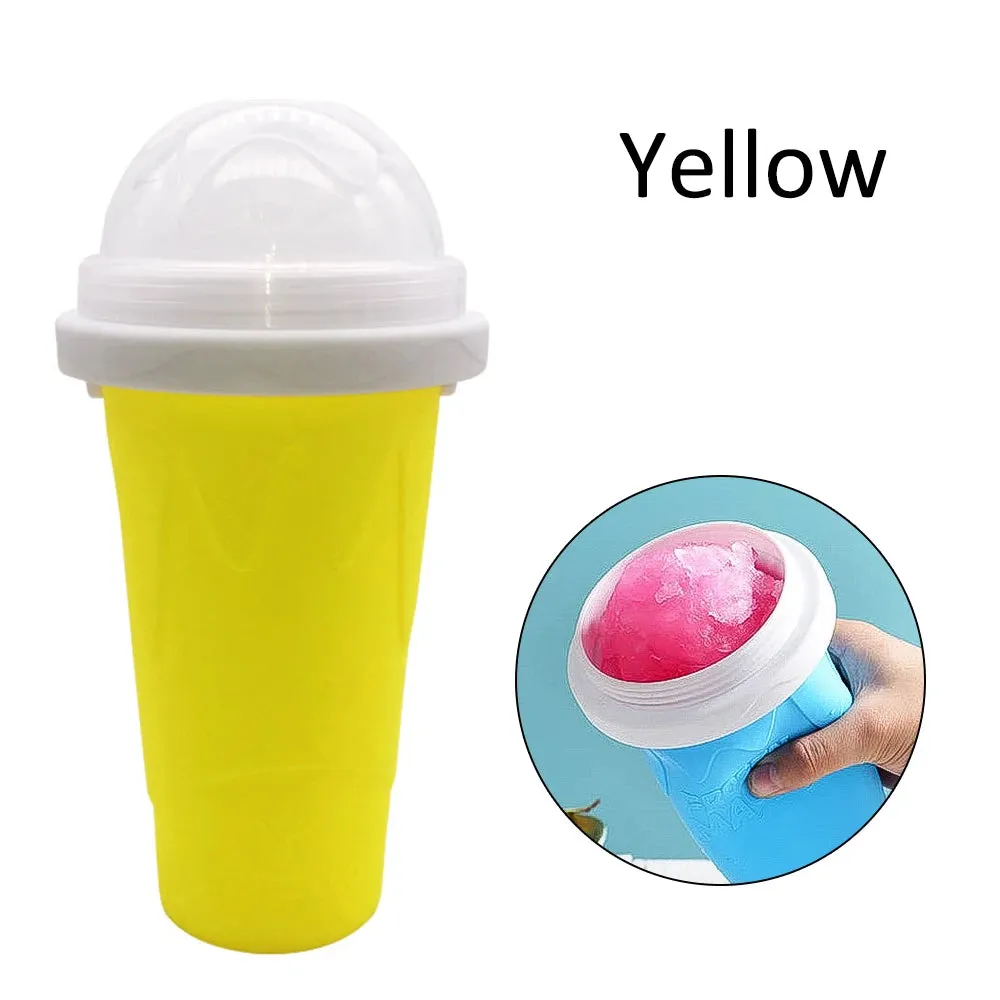 Quick Frozen Slushy Maker Cup Creative DIY Homemade Slushie Cup Fast Cooling Ice Cream Bottle for Milkshake Smoothies Slushies