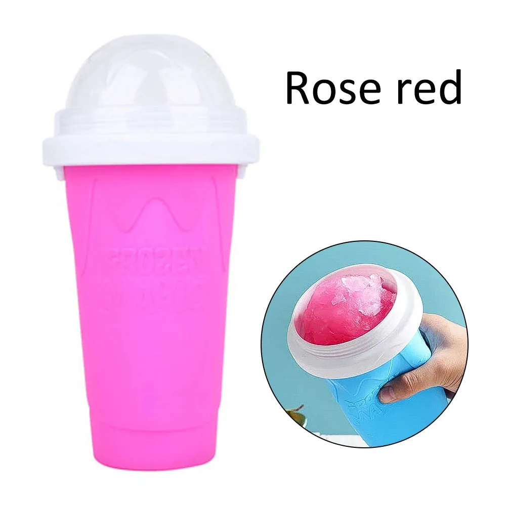 Quick Frozen Slushy Maker Cup Creative DIY Homemade Slushie Cup Fast Cooling Ice Cream Bottle for Milkshake Smoothies Slushies
