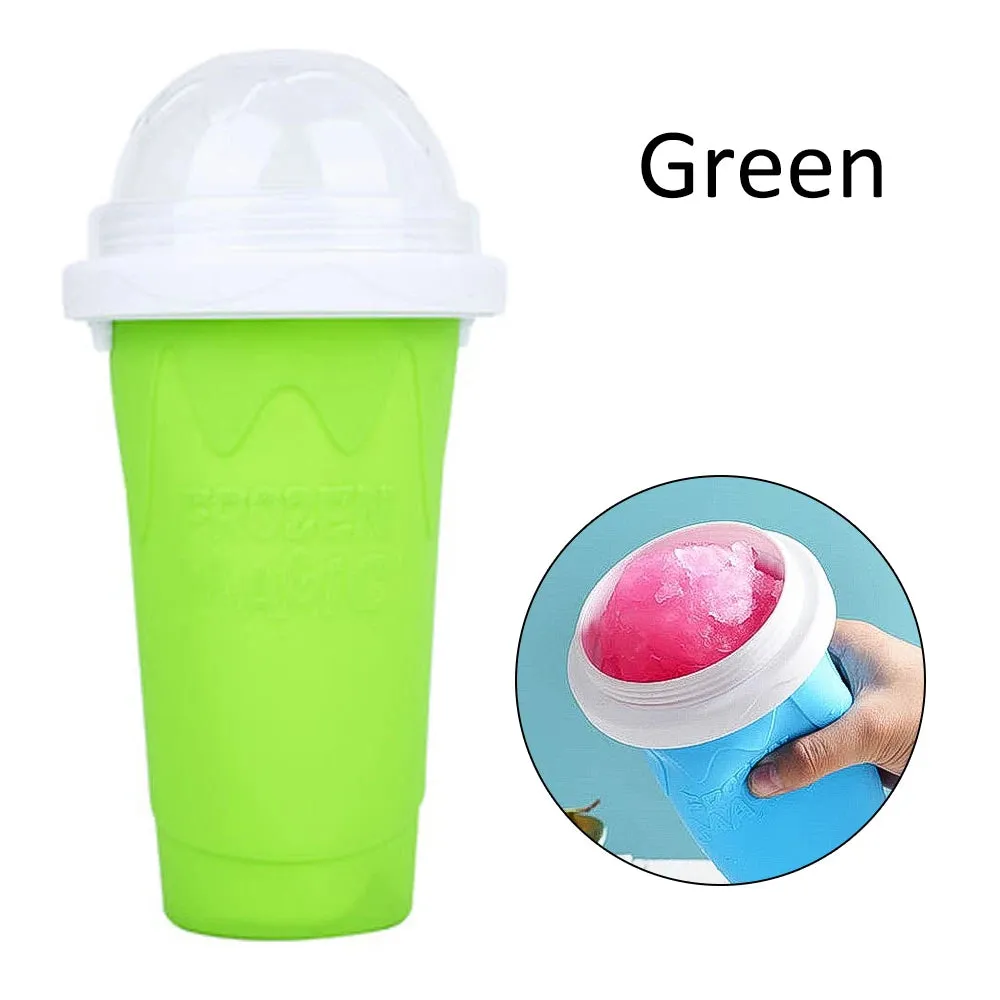 Quick Frozen Slushy Maker Cup Creative DIY Homemade Slushie Cup Fast Cooling Ice Cream Bottle for Milkshake Smoothies Slushies