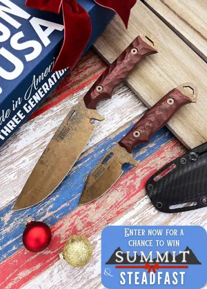 RAFFLE | NEW Steadfast   Summit Set | CPM-MagnaCut Steel | RAFFLE