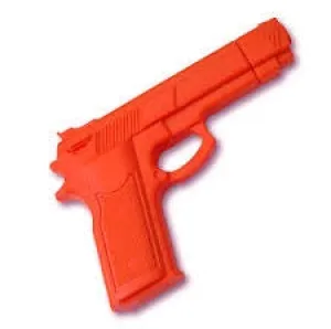 Rubber Training Gun - Black, Orange or Yellow