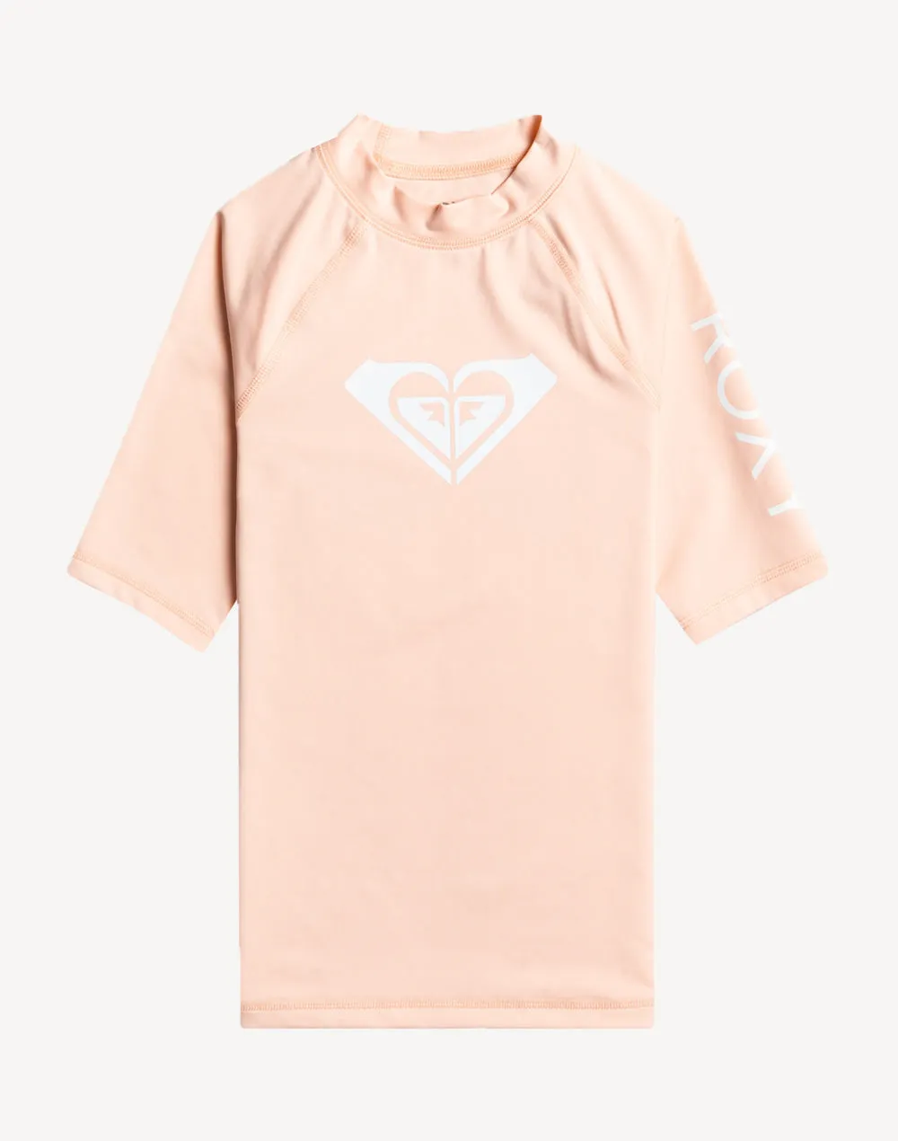 Toddler Girls Whole Hearted UPF 50 Short Sleeve Swim Shirt