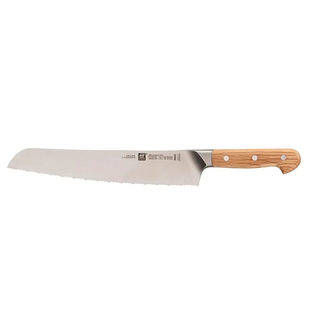 Zwilling Pro Holm Oak Ultimate Bread Knife - 10″